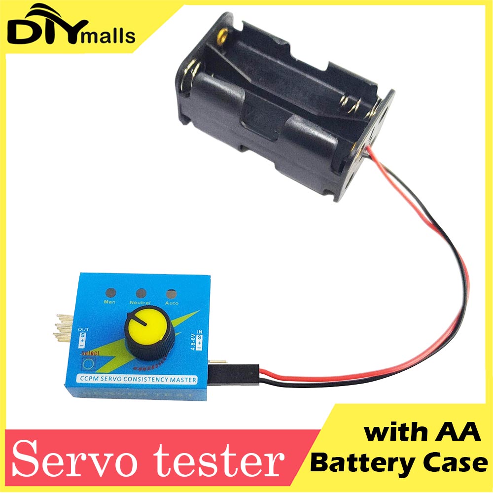 Battery Case Storage - Сервотестер 3-канальный цифровой регулятор скорости ESC,