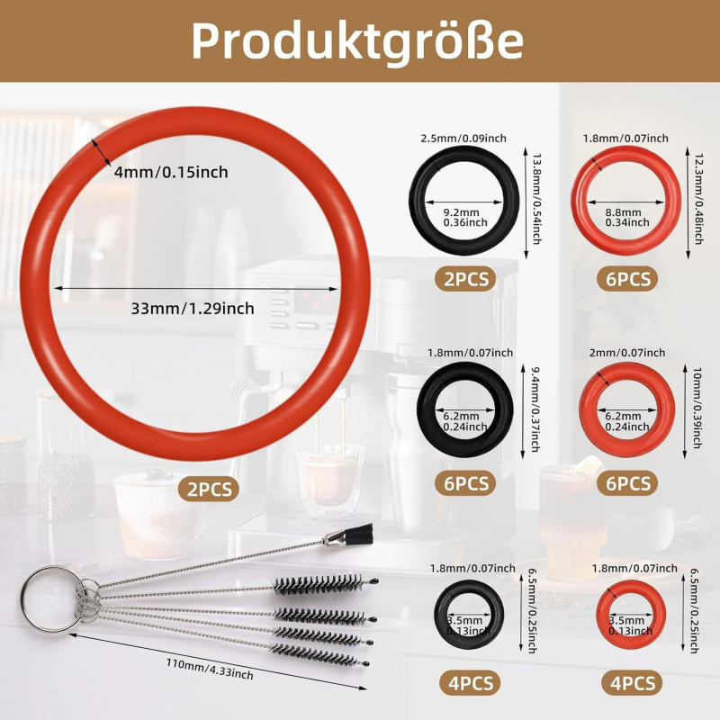 Tank O-Ring Seal - Силиконовое уплотнительное кольцо (O-Ring) для кофемашин