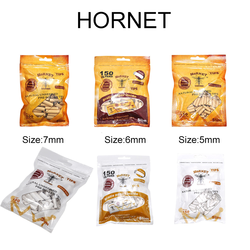 Weed Vaping Accessories - Фильтры для сигарет HORNET DANGER Natural