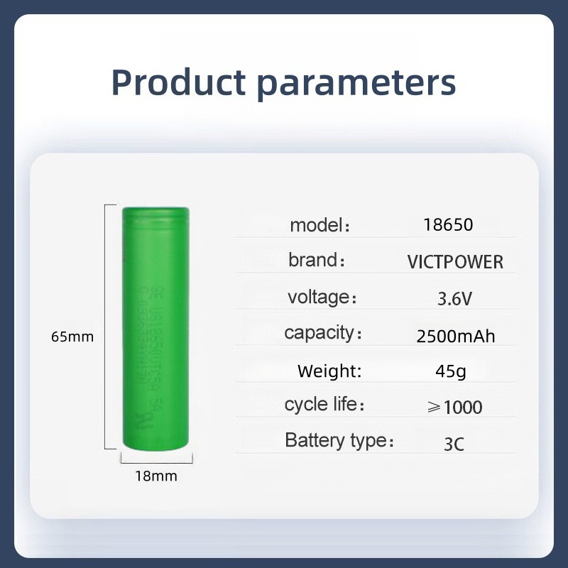 Vape Battery 18650 - Victpower оригинальный аккумулятор большой емкости 18650