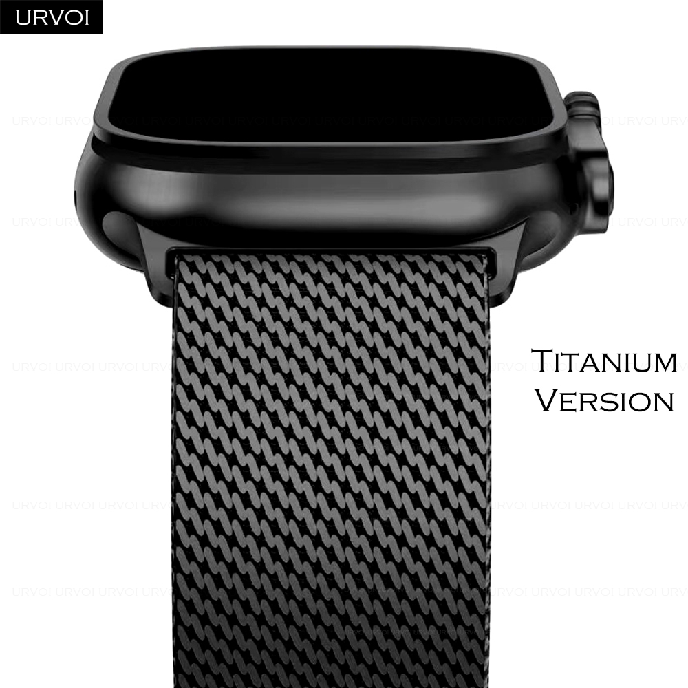 Mesh Coil Strip - Титановая миланская петля URVOI для Apple