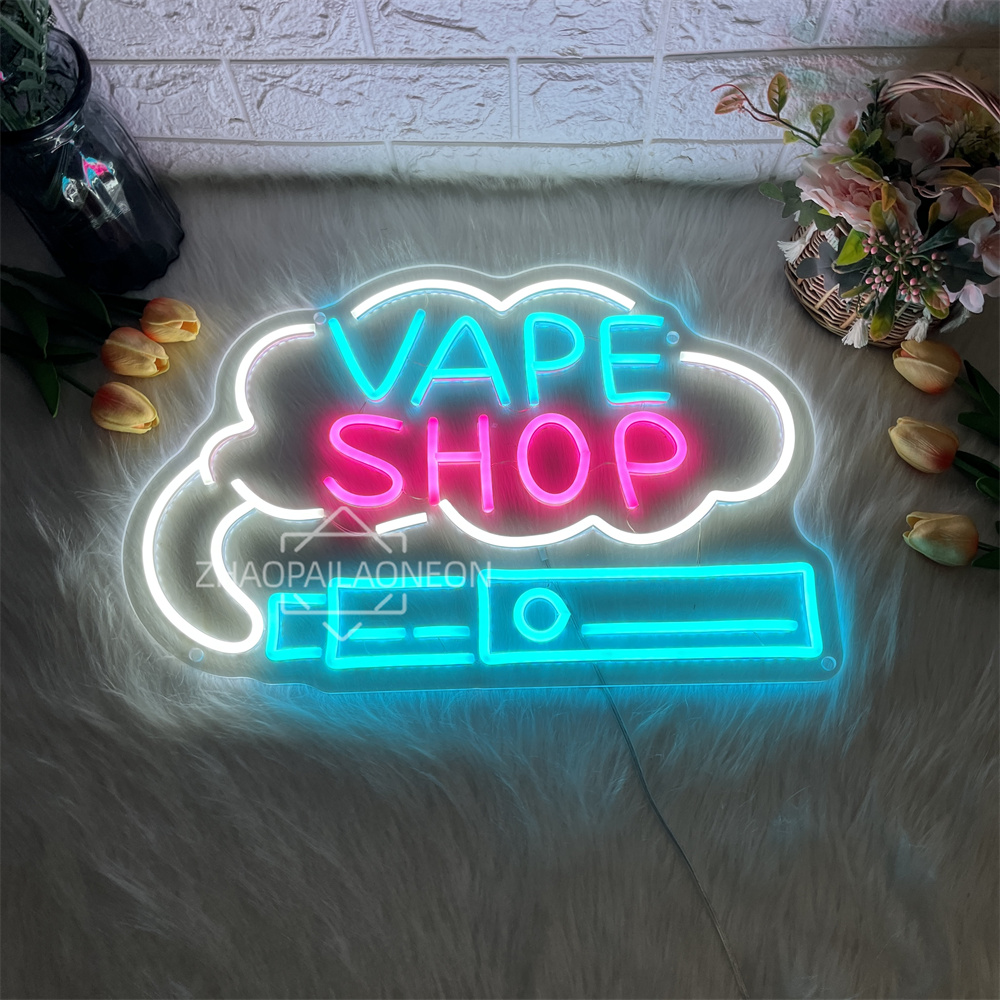 VAPE SHOP Светодиодная неонова – обзор и цена Vaping Shop