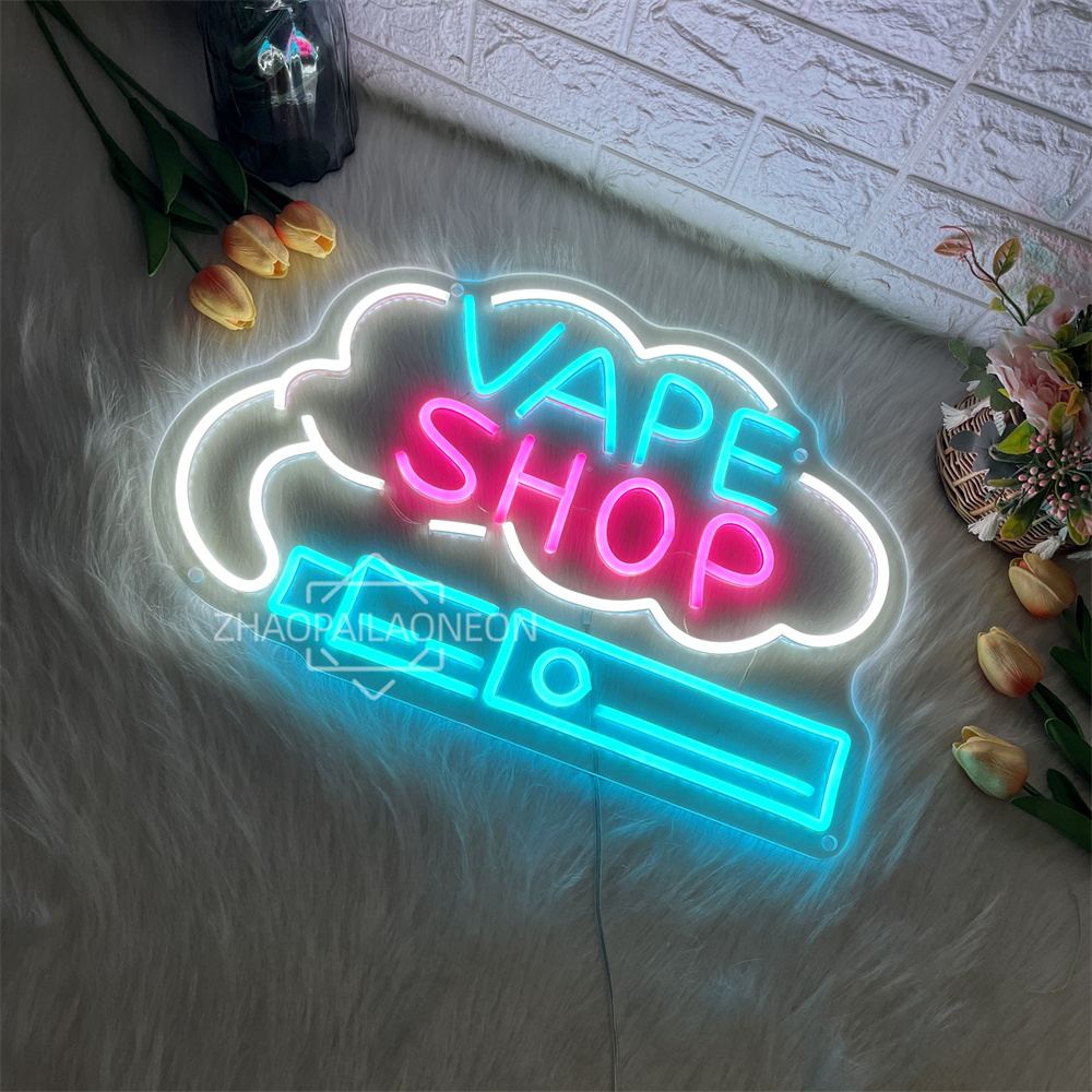 VAPE SHOP Светодиодная неонова – обзор и цена Vaping Shop
