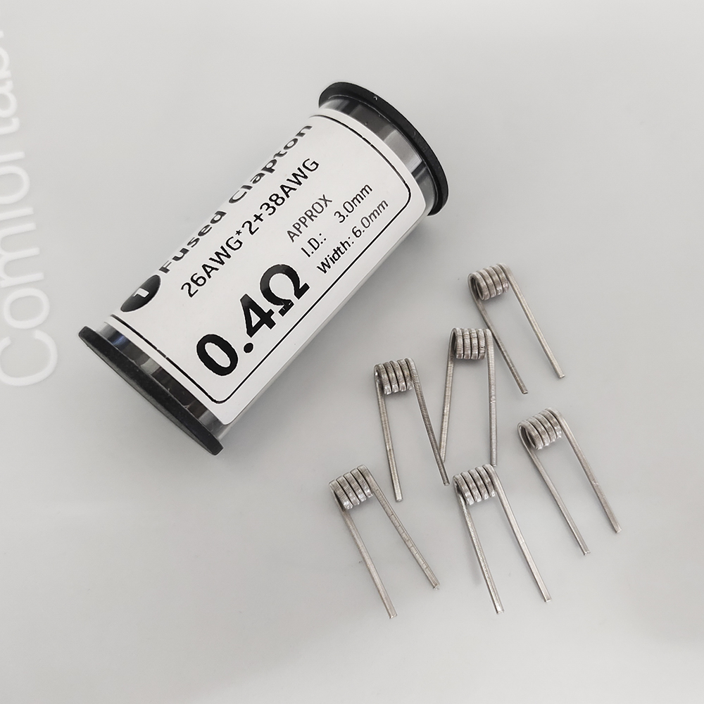 6 шт. Ni80 26x2+38AWG ID3.0, с – обзор и цена Vape Ring